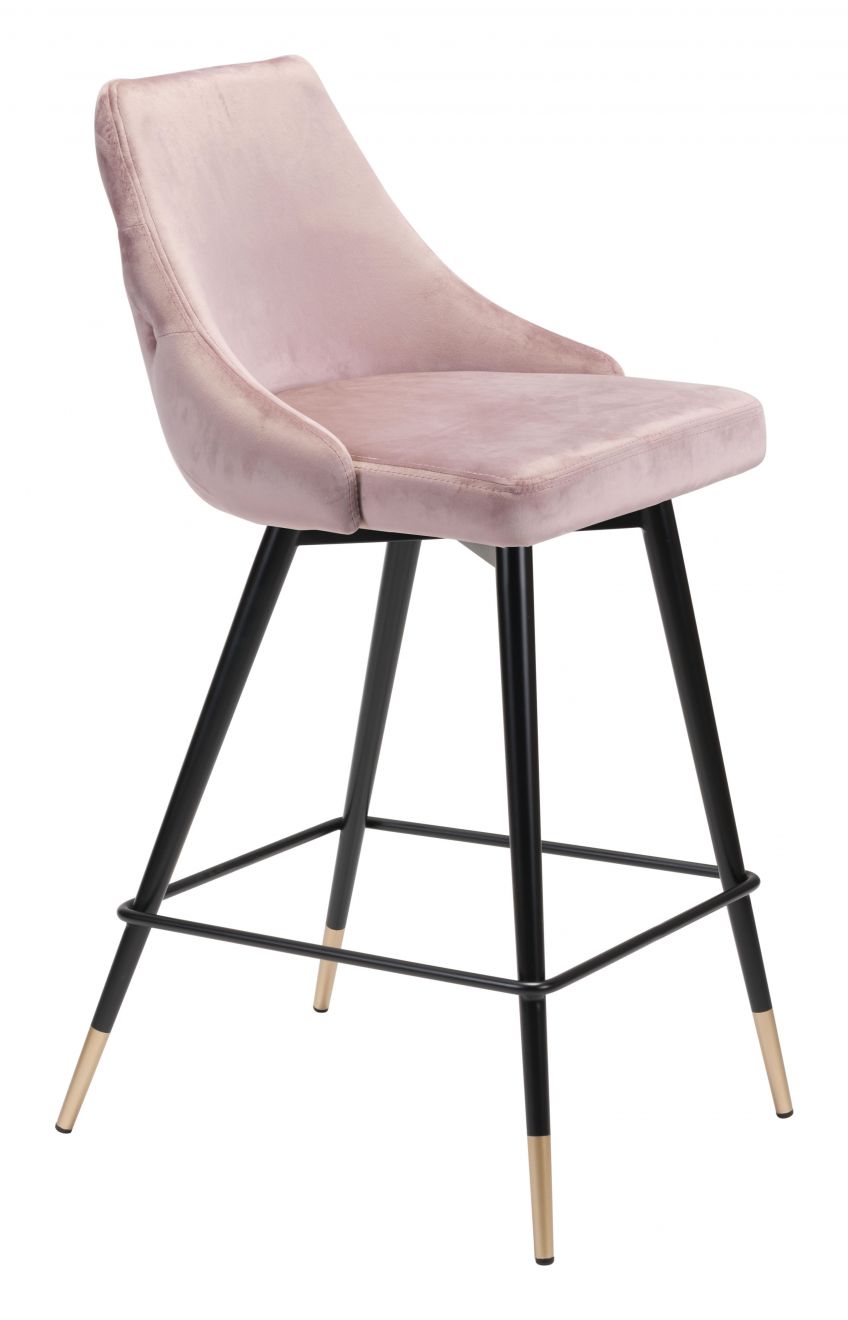 pink counter stool