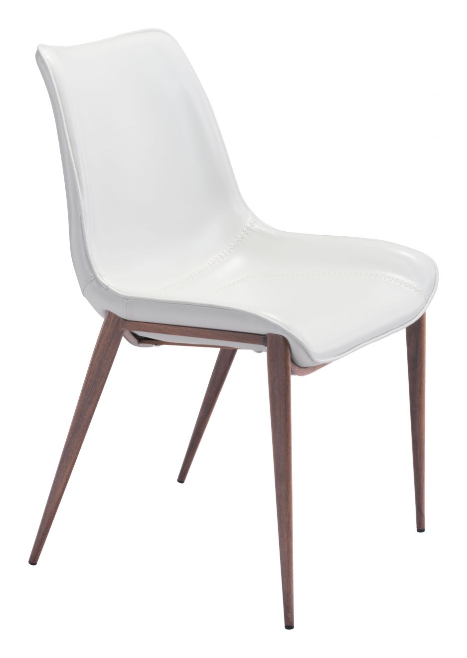 white dining chair