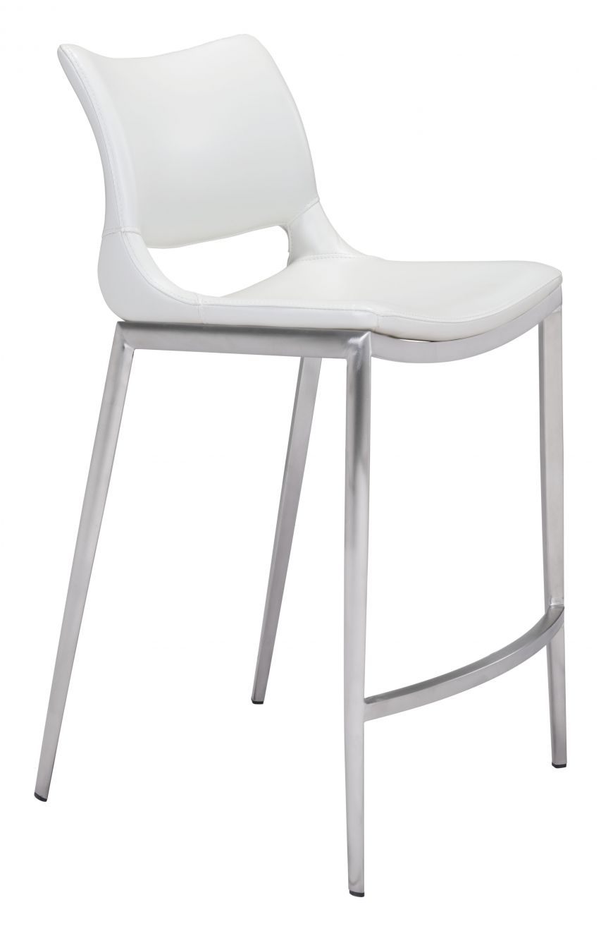 white counter stool