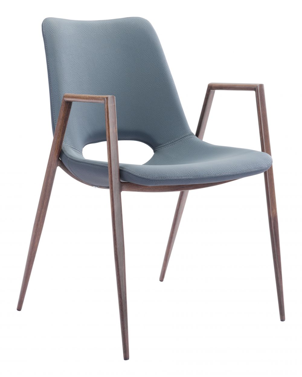 blue dining chair