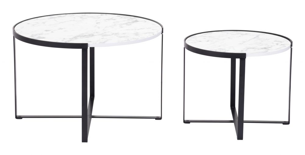 quality marble coffee table set