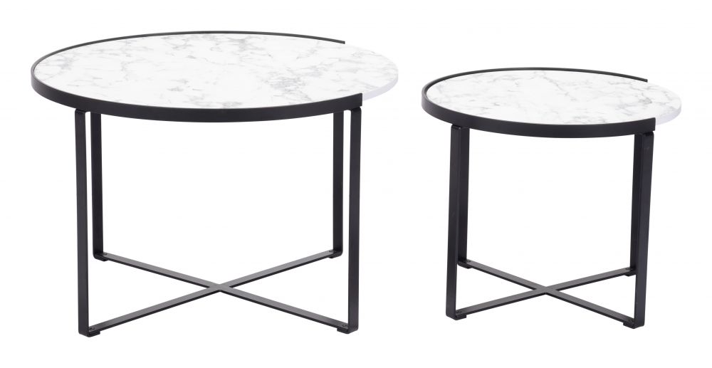 steel legs coffee table set