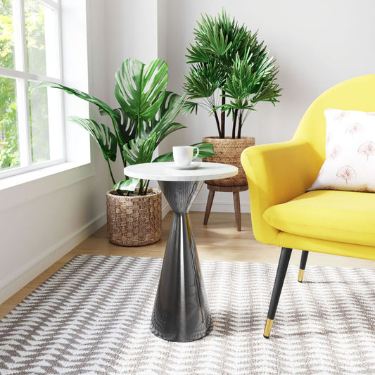 marble side table