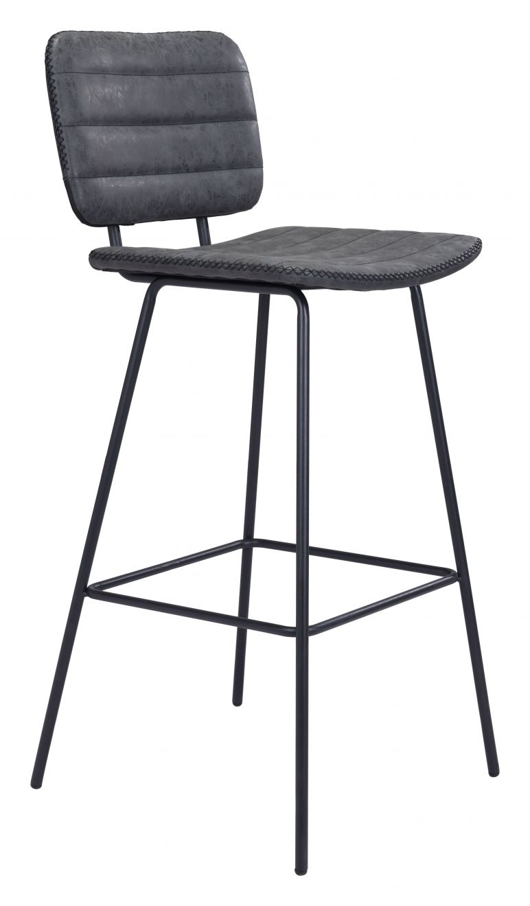 black bar stool