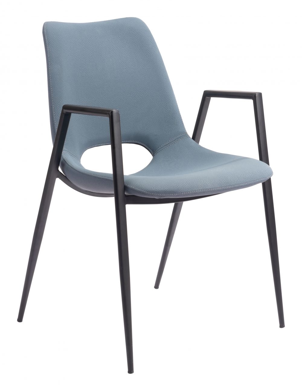 blue dining chair