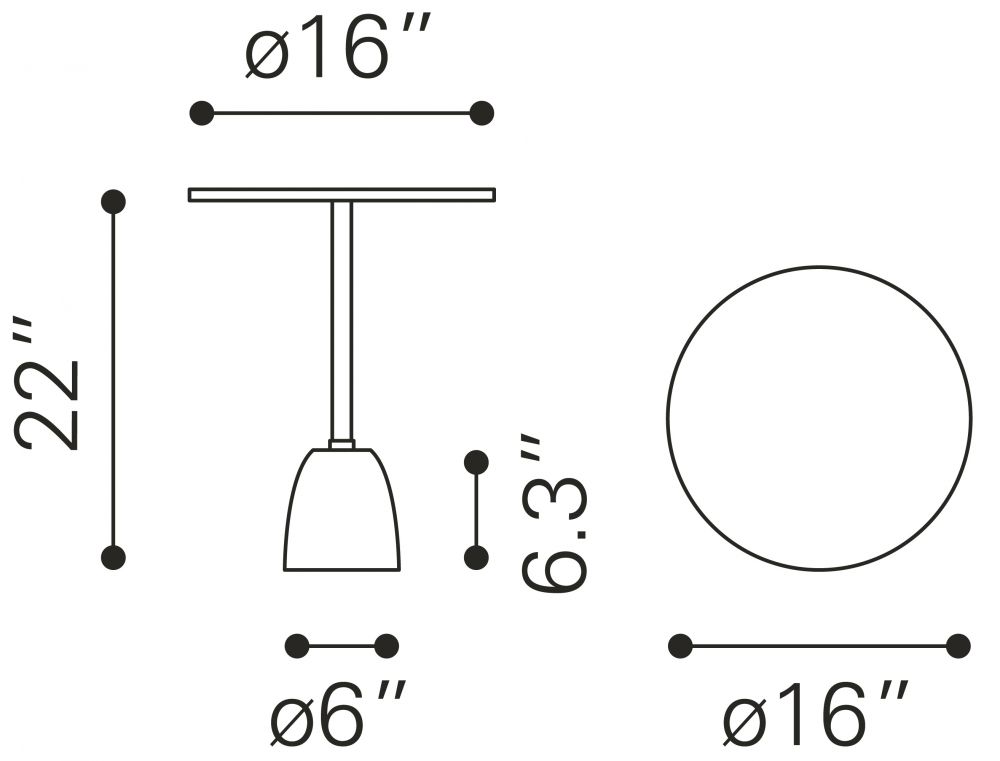round side table