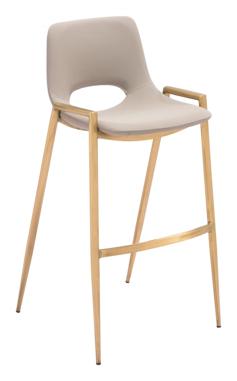 beige bar stool