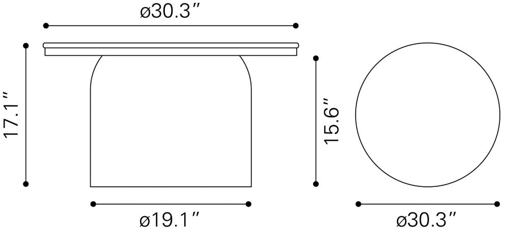 modern coffee table