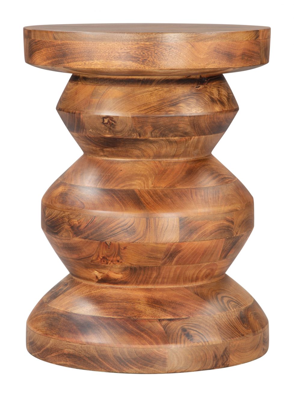 wooden end table
