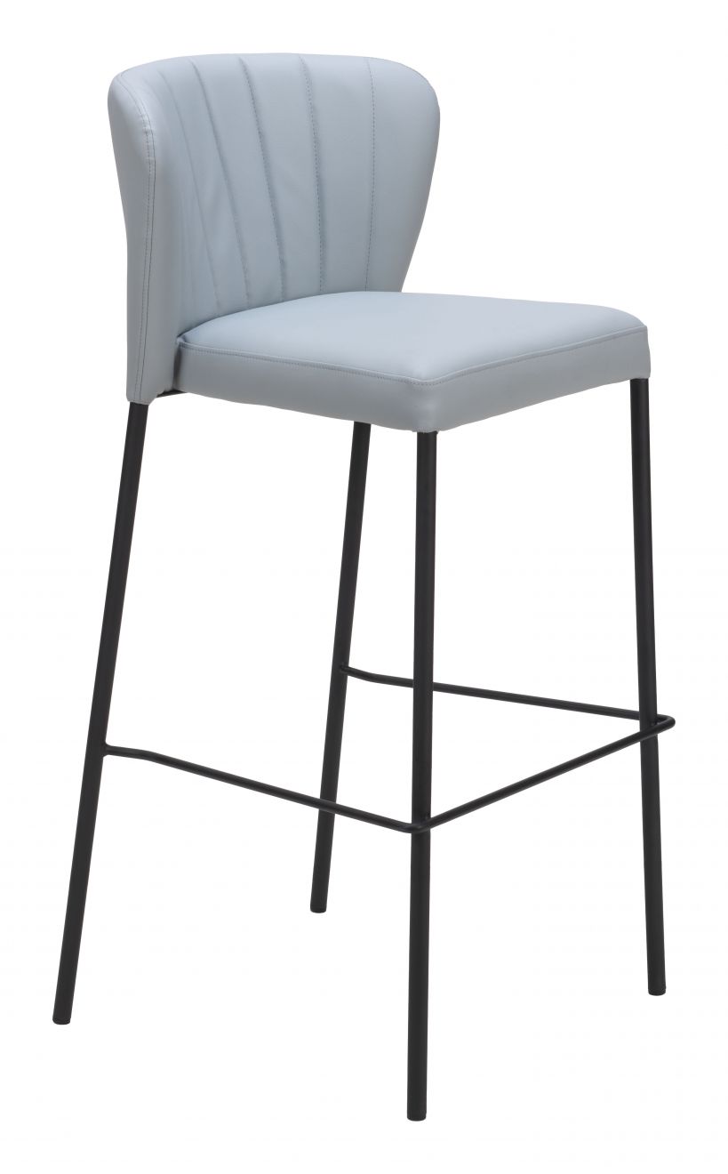 grey bar stool