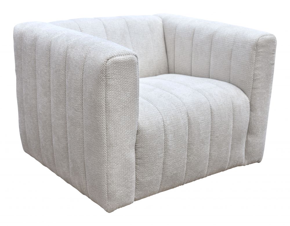 light grey fabric accent chair