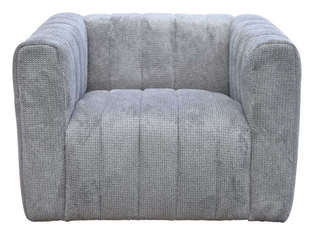 dark grey fabric accent chair