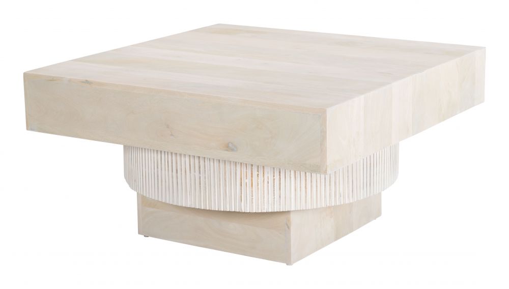 beige coffee table