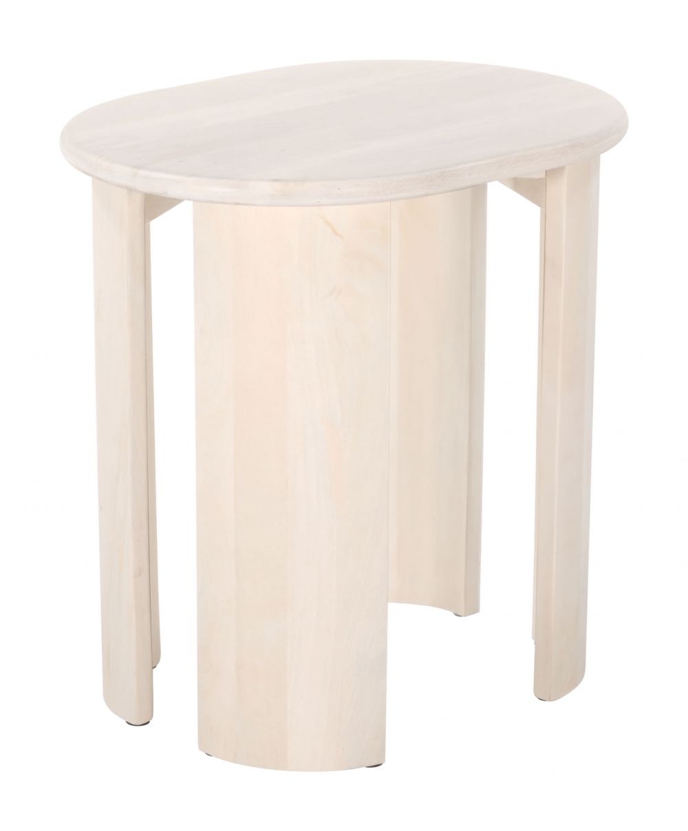 wooden end table