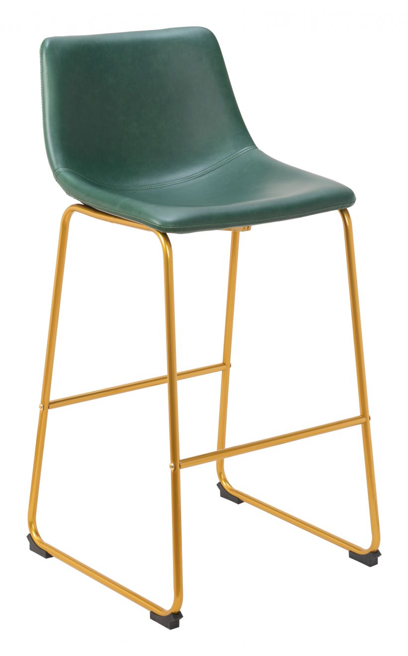 green bar stool