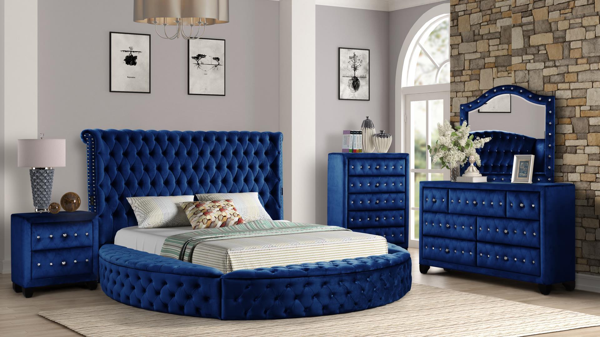 blue Bedroom Set