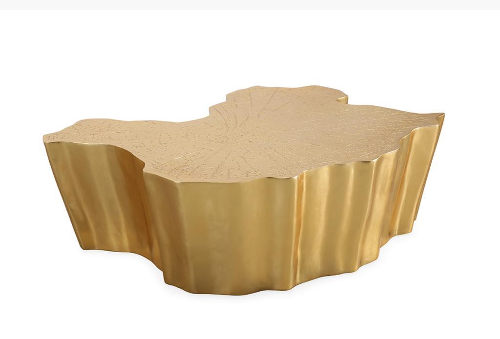 golden coffee table