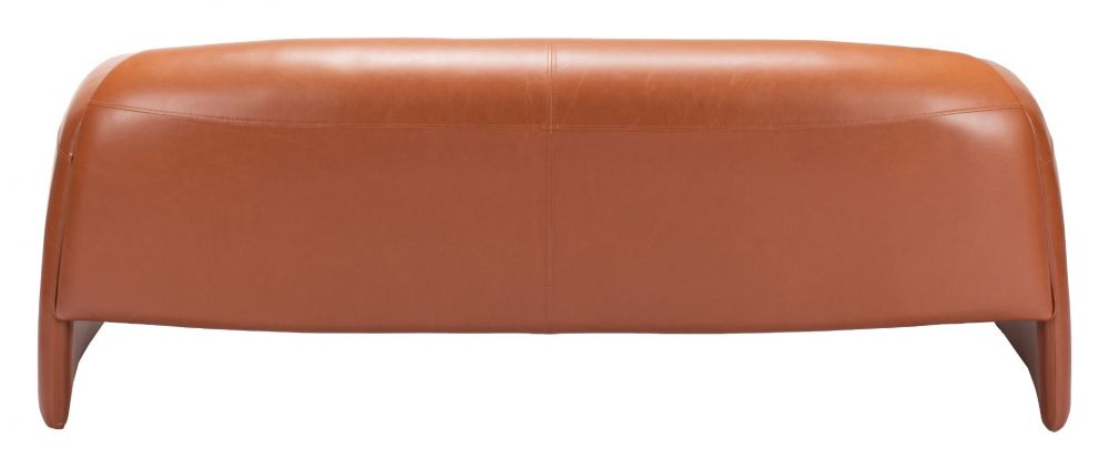 brown leather sofa