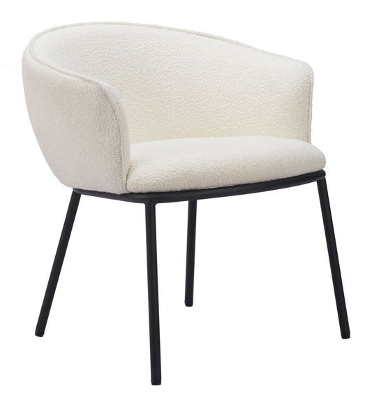 white dining chair