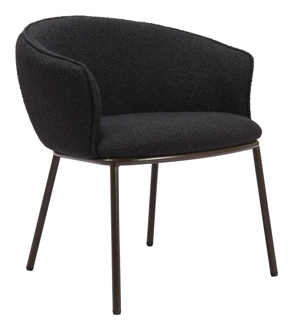 black dining chair