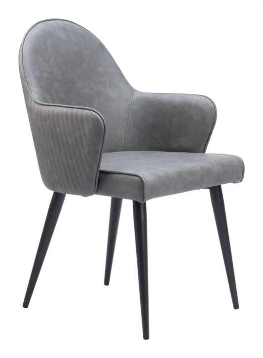 grey dining chair