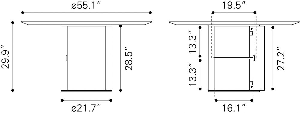 wood dining table