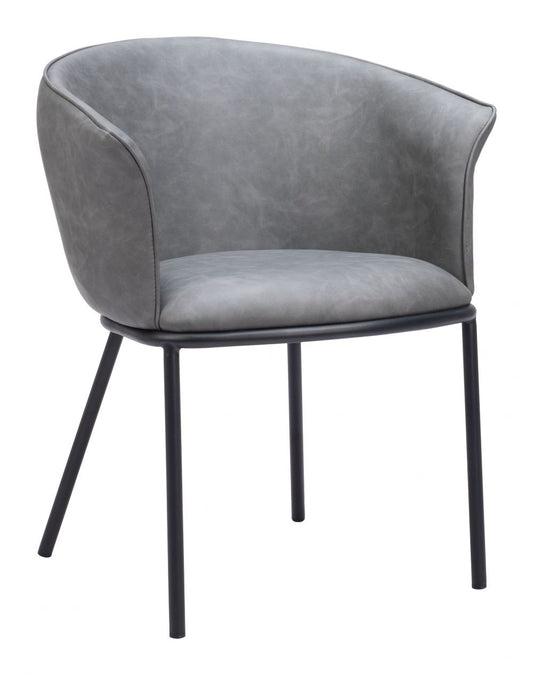 grey dining chair