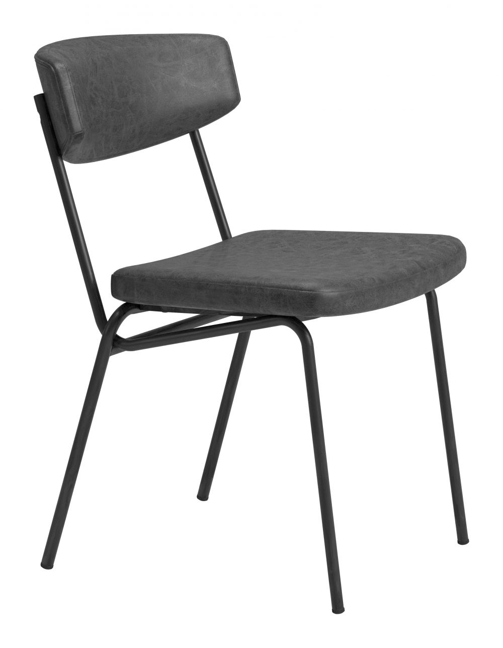 black dining chair