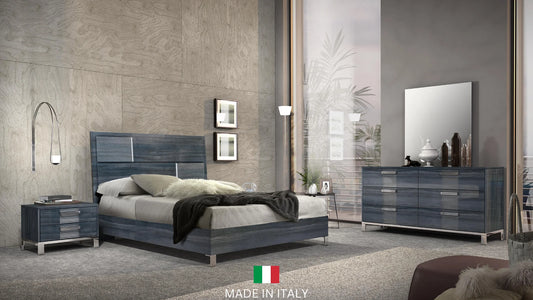 grey wooden bedroom set