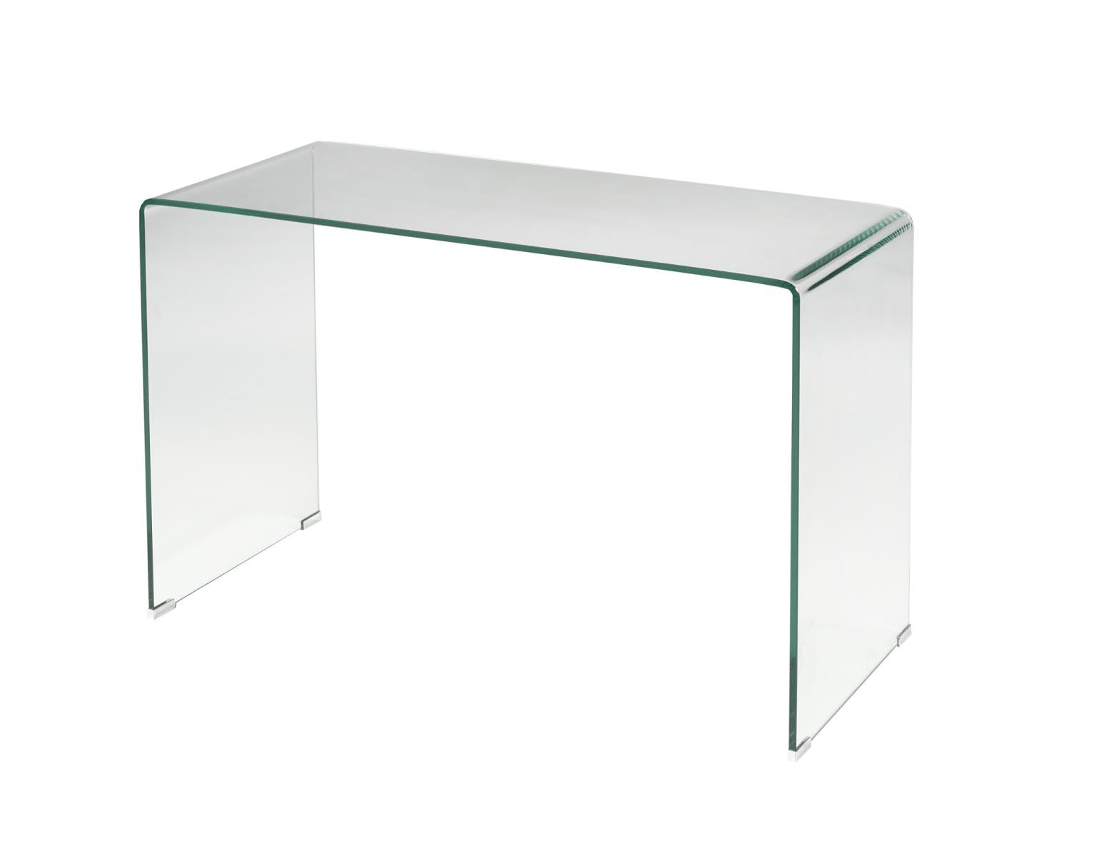 glass desk