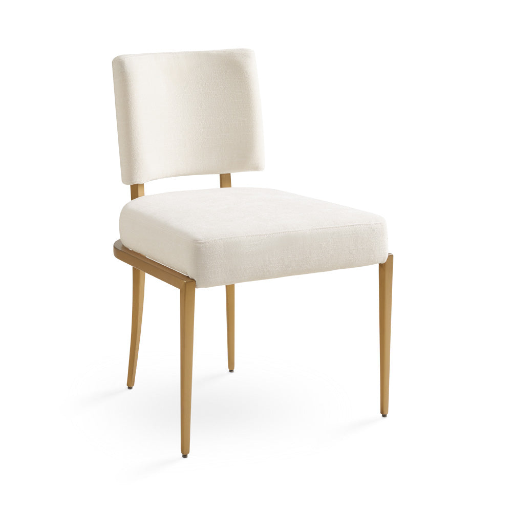 white dining chair