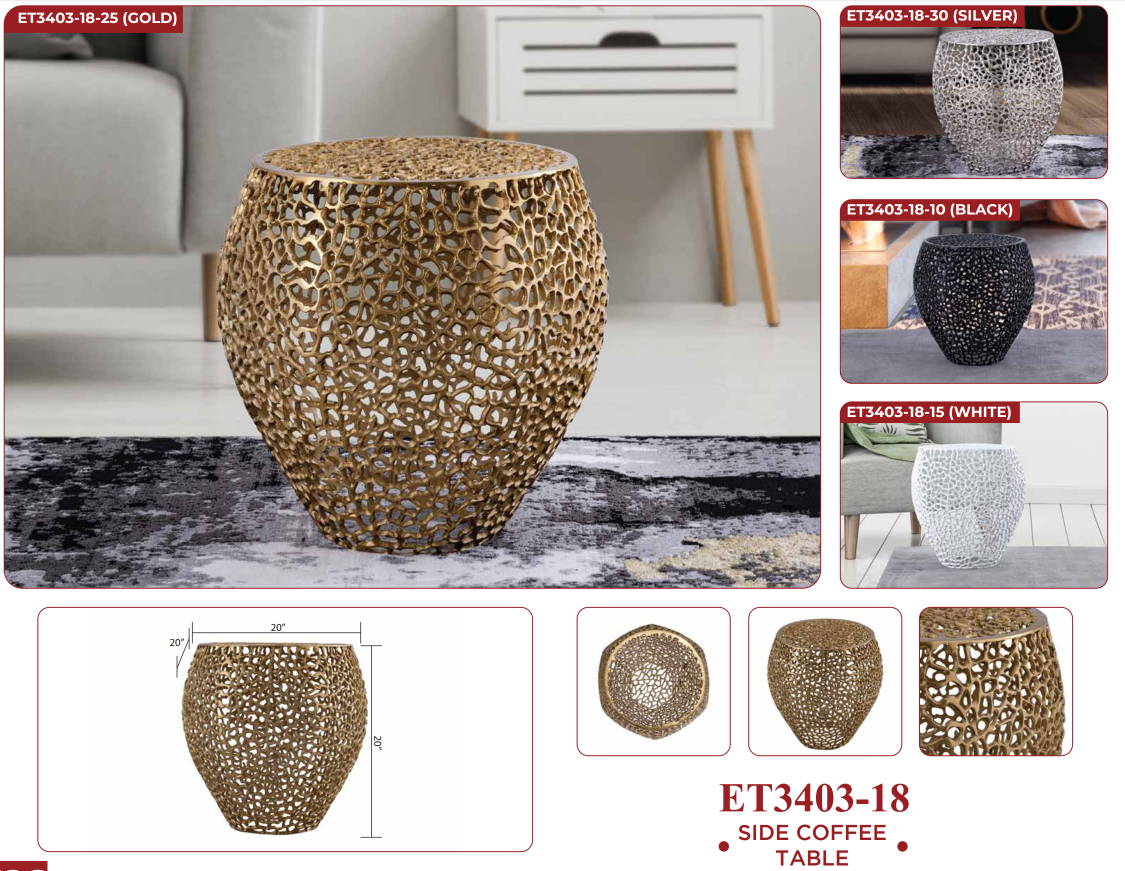 luxury side table