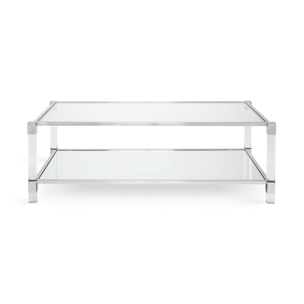 glass coffee table