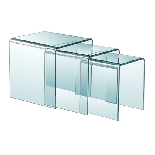 glass nesting table