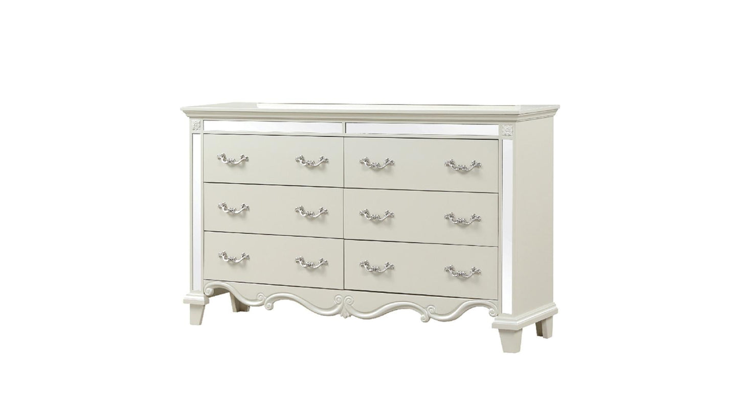 white dresser