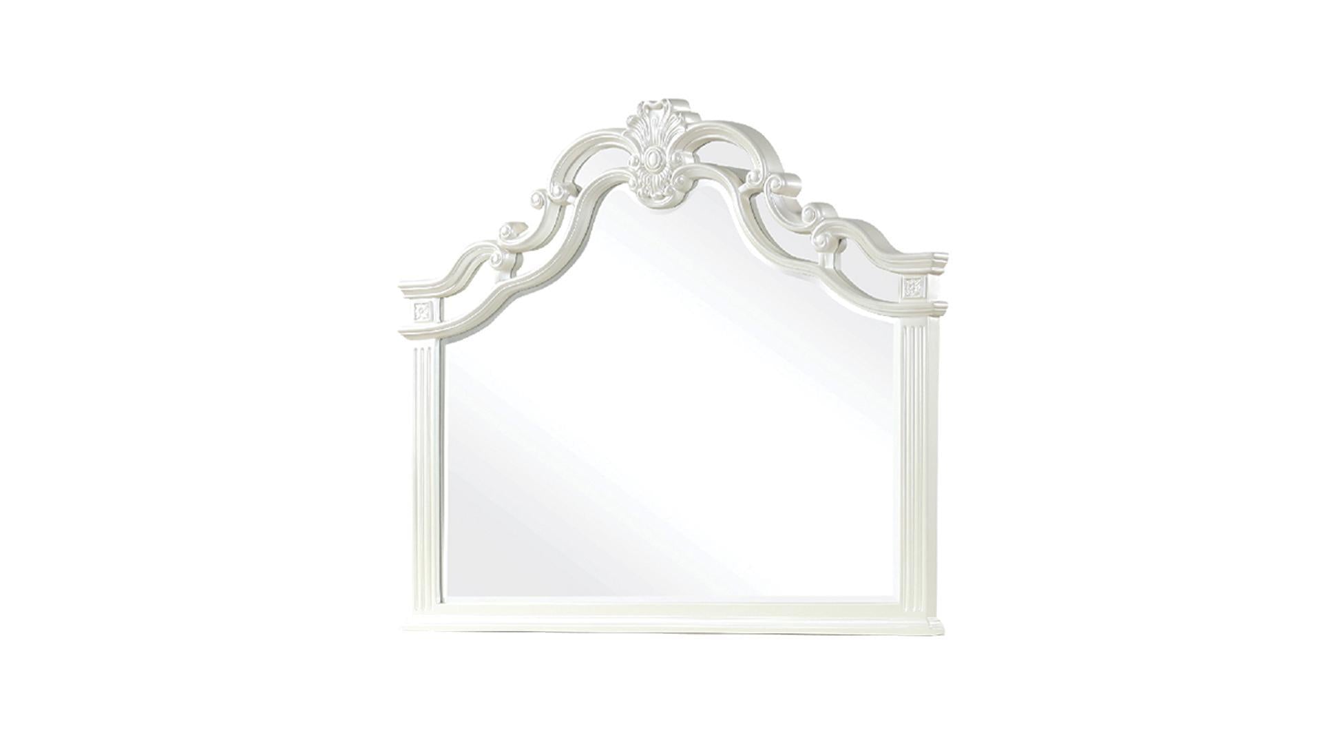 white mirror