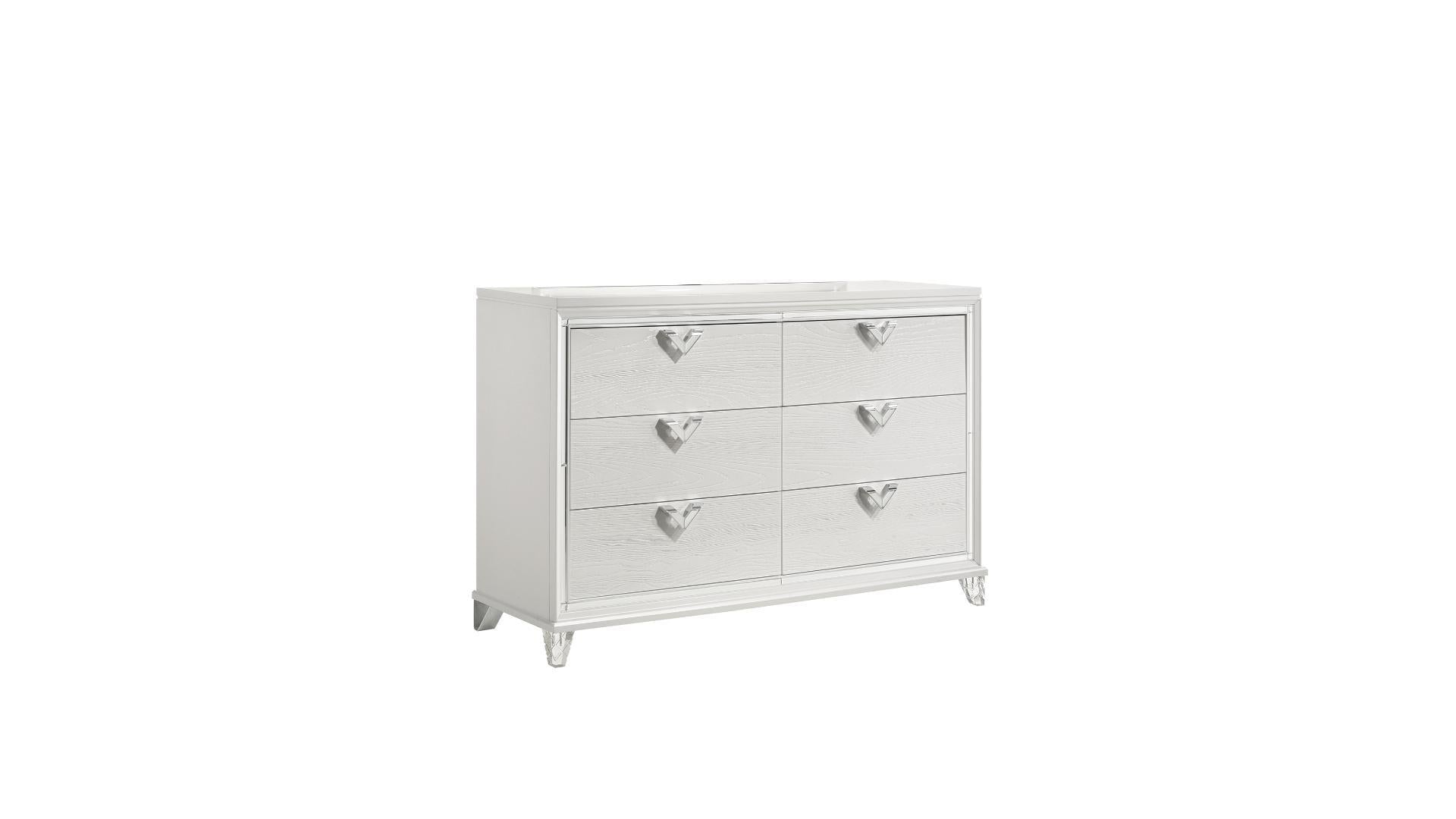 white dresser