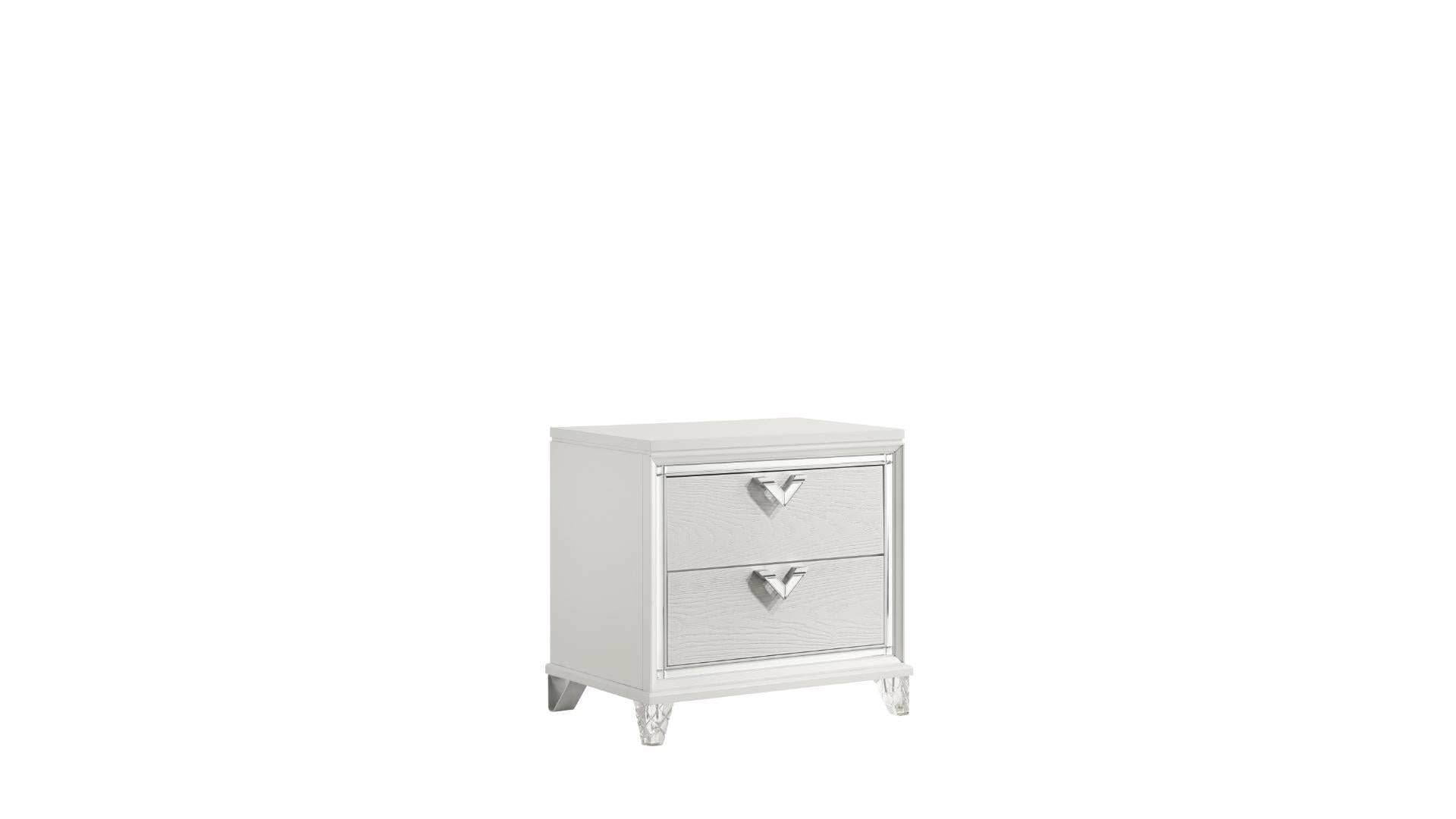 white nightstand