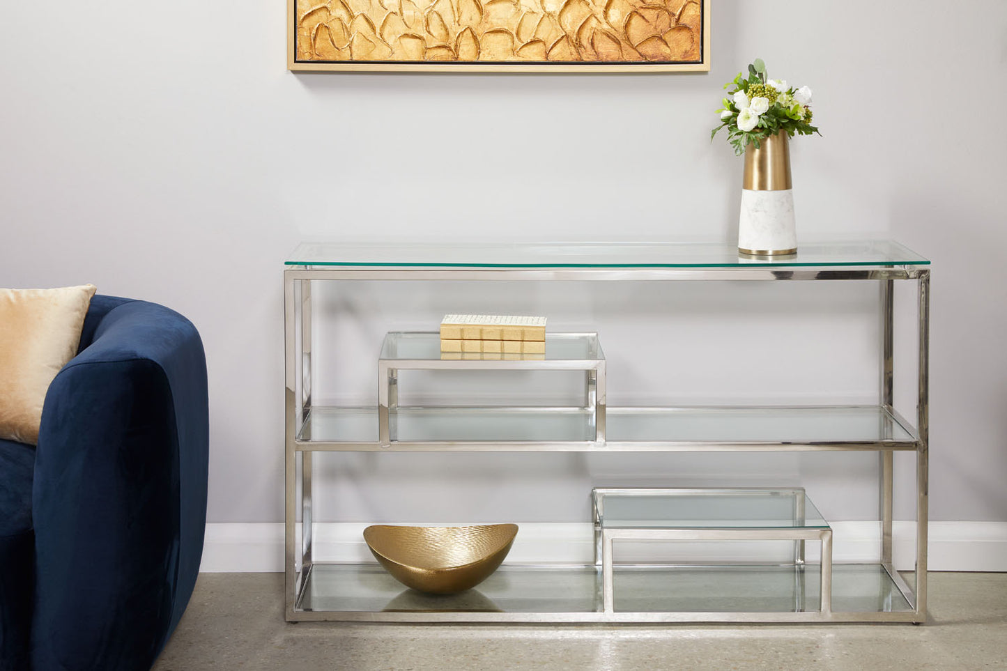 modern console table