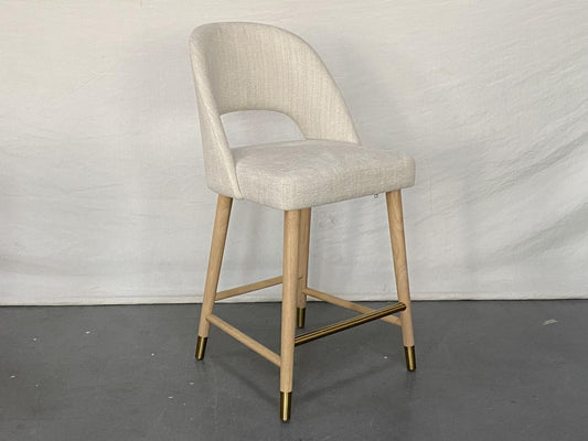 beige counter stool