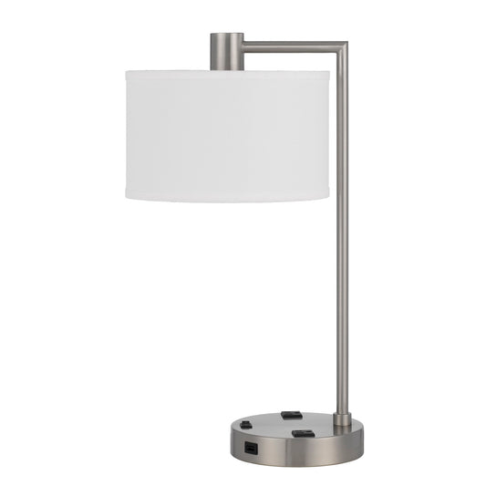 silver desk lamp