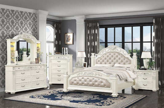 white bedroom set