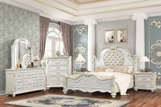 white bedroom set