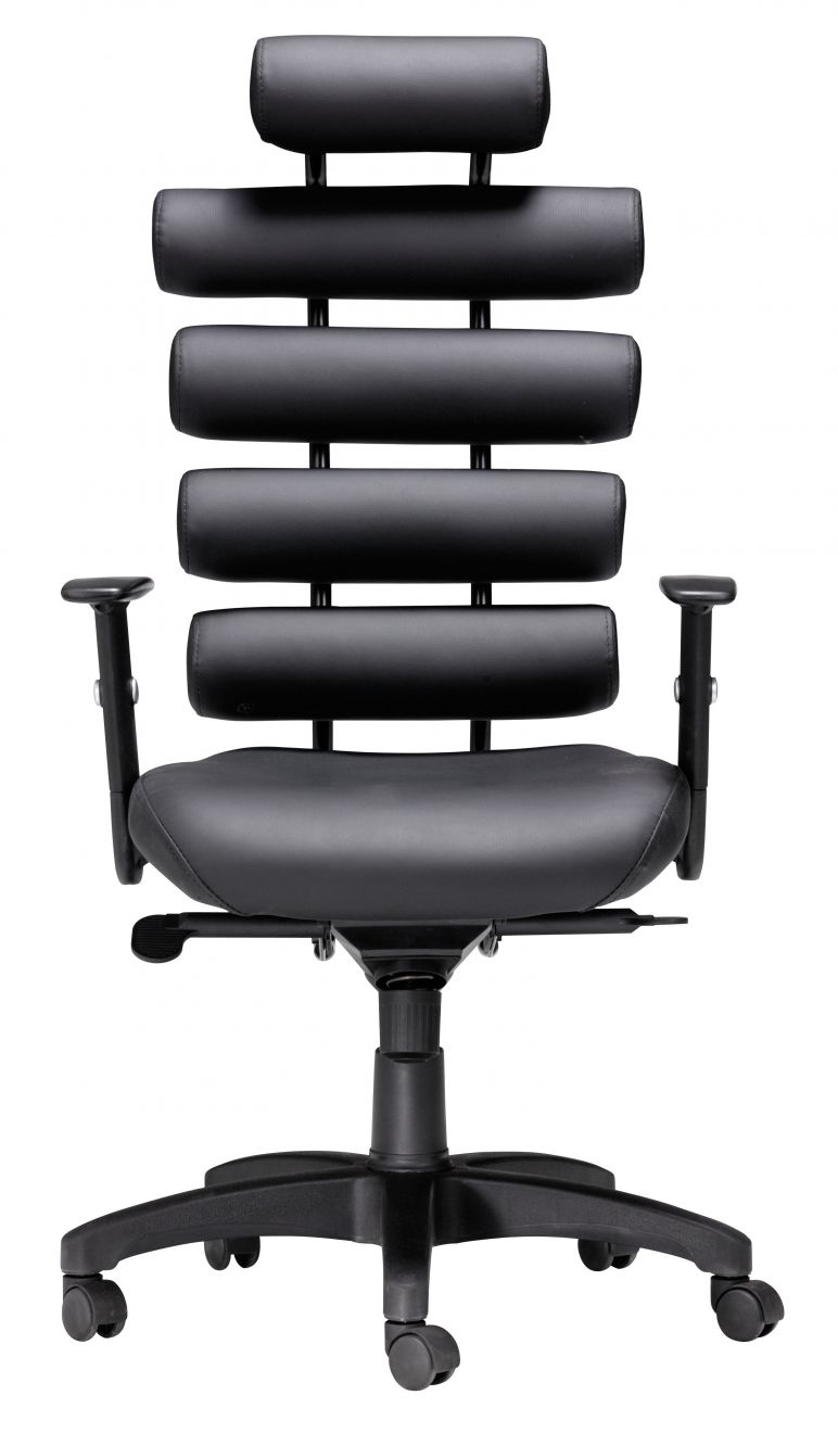 black office chair