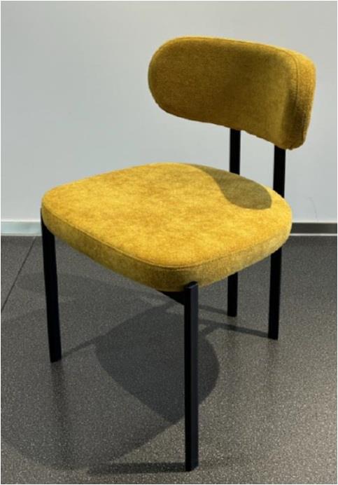 yellow dining chair