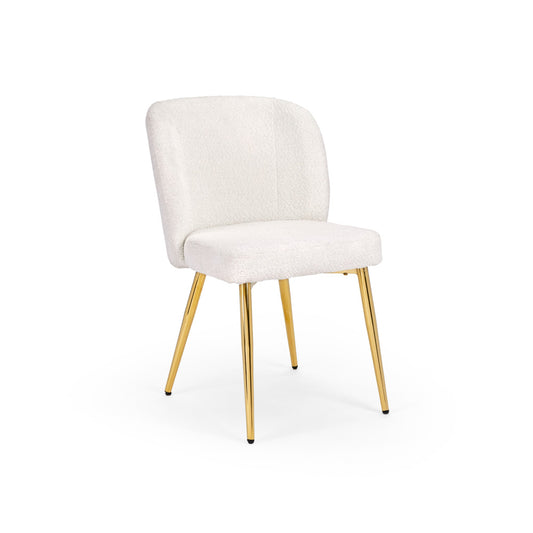 white dining chair