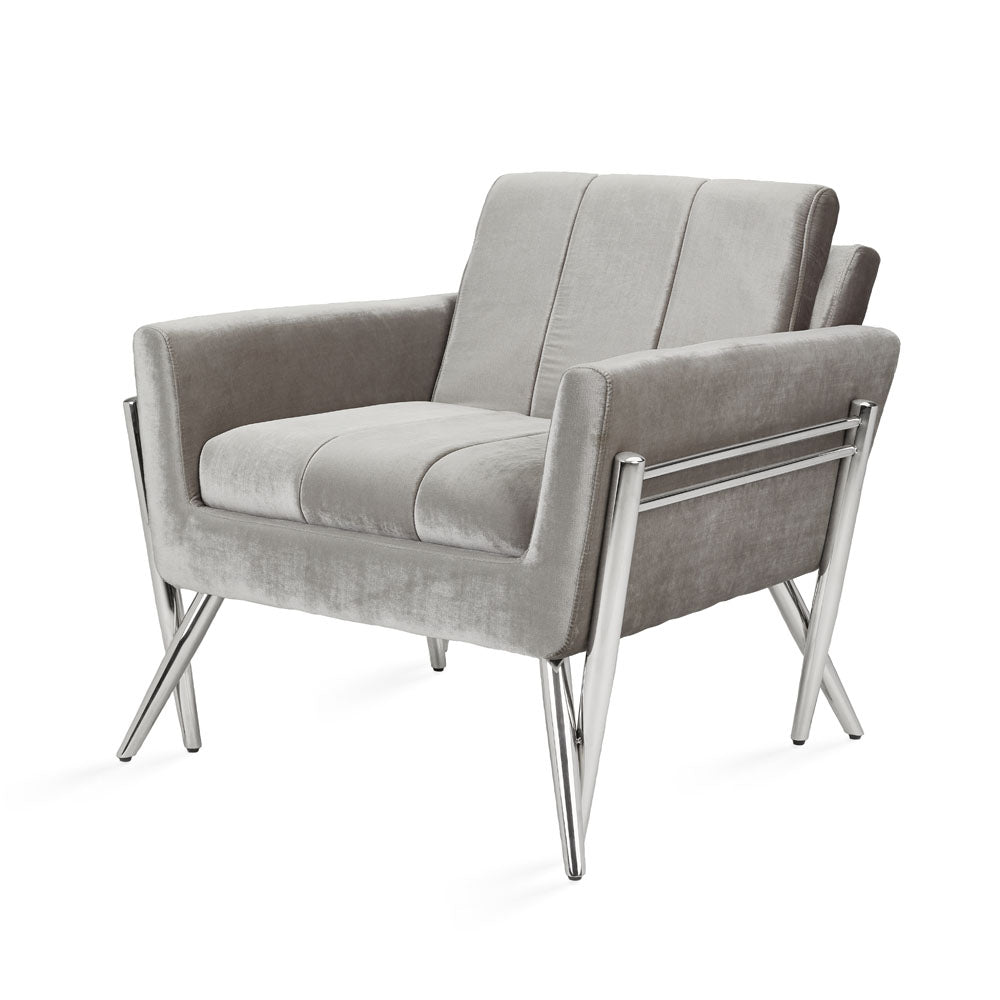 best grey fabric accent chair