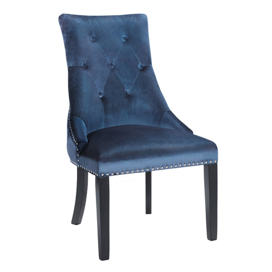 blue dining chair