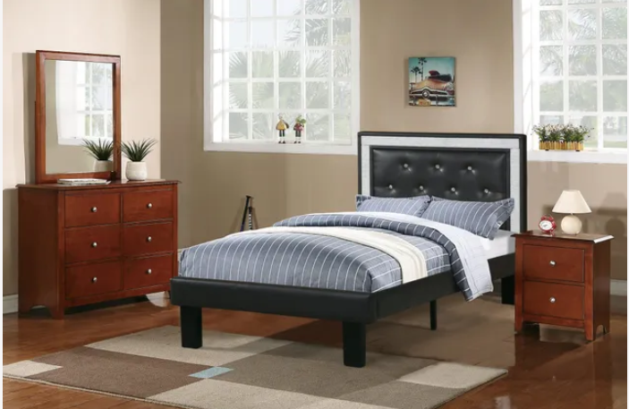 black bedroom set