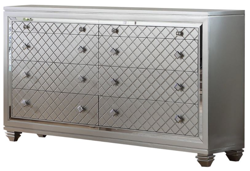 silver dresser